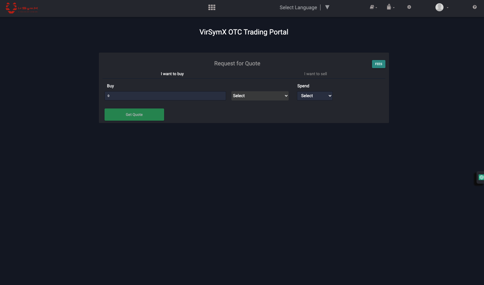 VirSymX Dashboard